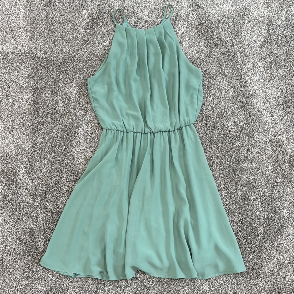 Lush Halter Mini Dress ~ Women's Size Small